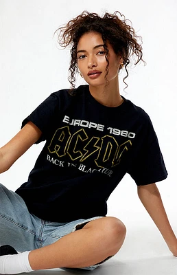 Junk Food AC/DC Back Black Europe T-Shirt