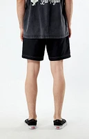 Playboy By PacSun Script 6.5" Swim Trunks