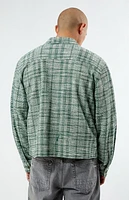Pacsun Plaid Long Sleeve Camp Shirt
