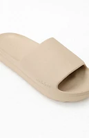 adidas Brown Adilette Lumia Slides