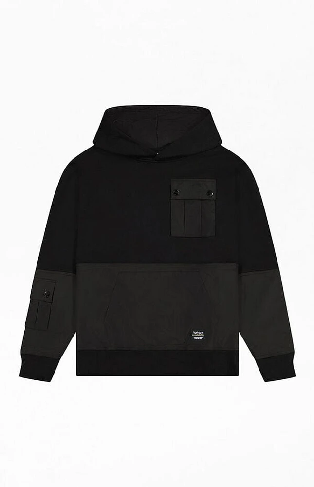 WeSC America Inc 90's Mike Utility Color Block Nylon Mix Hoodie