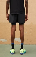 A.R.C. Active Black Running Shorts
