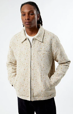 PacSun Luxe Jacquard Gas Jacket