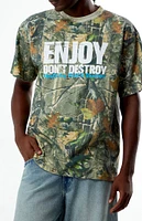 Peace by Studios Enjoy Camo T-Shirt