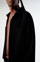 PacSun Oversized Wooly Solid Shacket