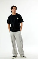 Pacsun Clove Waffle Knit Oversized T-Shirt