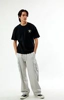 PacSun Clove Waffle Knit Oversized T-Shirt