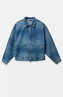 Fear of God Essentials Classic Blue Denim Trucker Jacket