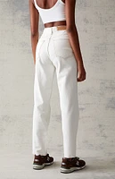 PacSun Eco Off White Dad Jeans