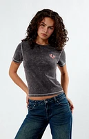 True Religion Washed Contrast Stitch T-Shirt