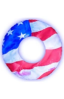 PoolCandy Inflatable Illuminated LED Stars & Stripes Pool Tube