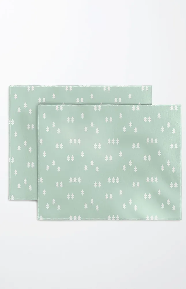 Pack Green Placemats