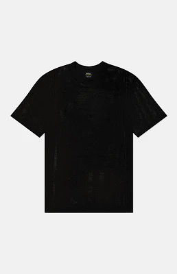 WeSC America Inc Black Mason Mesh T-Shirt