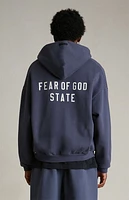 Fear of God Essentials Marine Heavy Fleece University Full Zip Hoodie