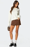 Edikted Marlie Tailored Micro Mini Skort