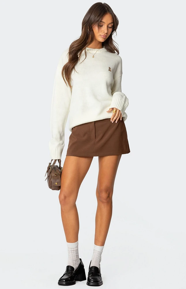 Edikted Marlie Tailored Micro Mini Skort