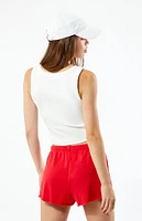 PacSun Red Pacific Sunwear Flow Sweat Shorts