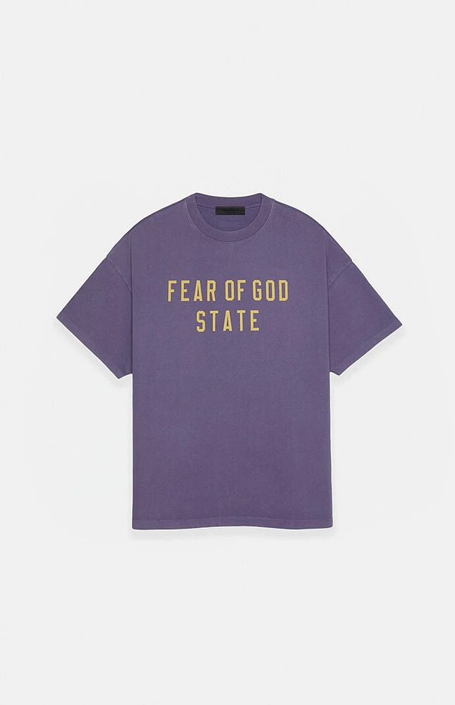 Fear of God Essentials Kids Lavender Heavy T-Shirt