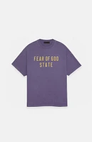 Fear of God Essentials Kids Lavender Heavy T-Shirt