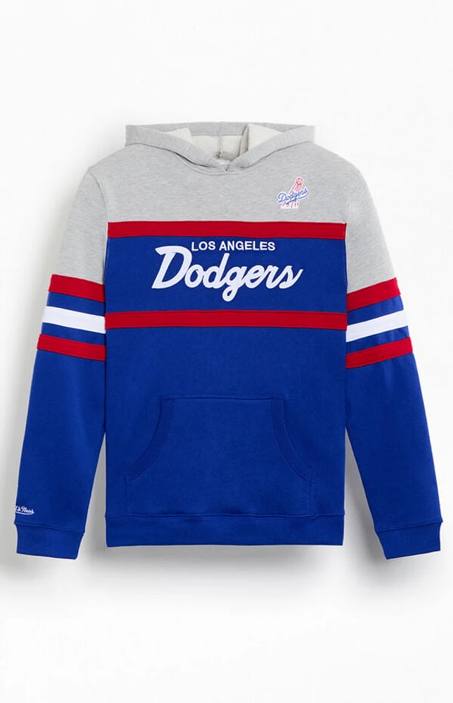 Mitchell & Ness Kids LA Dodgers Head Coach Hoodie