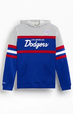 Mitchell & Ness Kids LA Dodgers Head Coach Hoodie