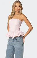 Edikted Everlee Bubble Hem Corset