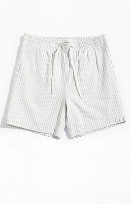 PacSun Stripe Textured Linen Shorts