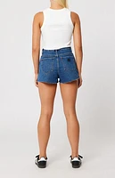 ABRAND Bella High Waisted Relaxed Denim Shorts