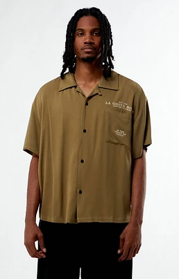 PacSun LA Siesta Woven Camp Shirt