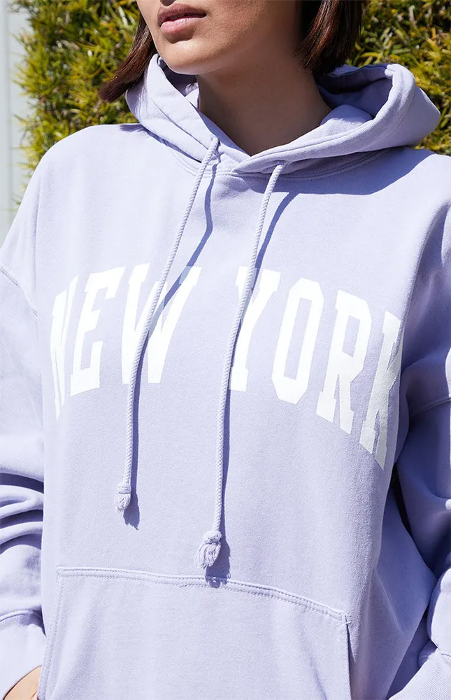 Light Blue New York Hoodie