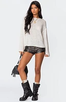 Edikted Drop Shoulder Light Knit Sweater