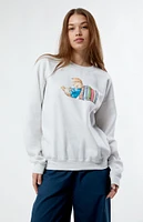 Peter Rabbit Sleeping Books Crew Neck Sweatshirt