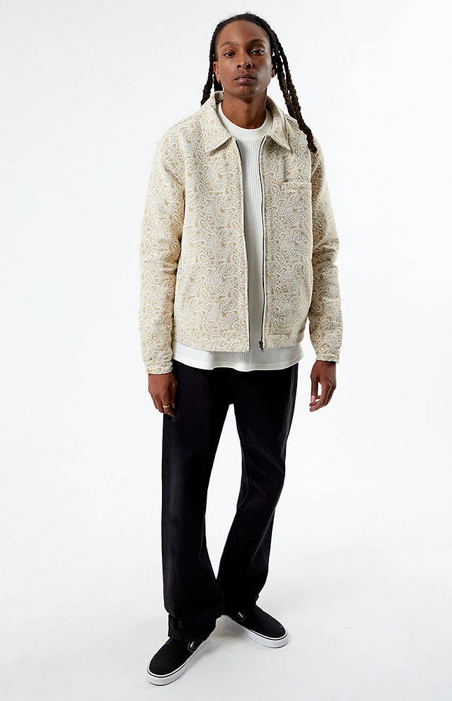 PacSun Luxe Jacquard Gas Jacket
