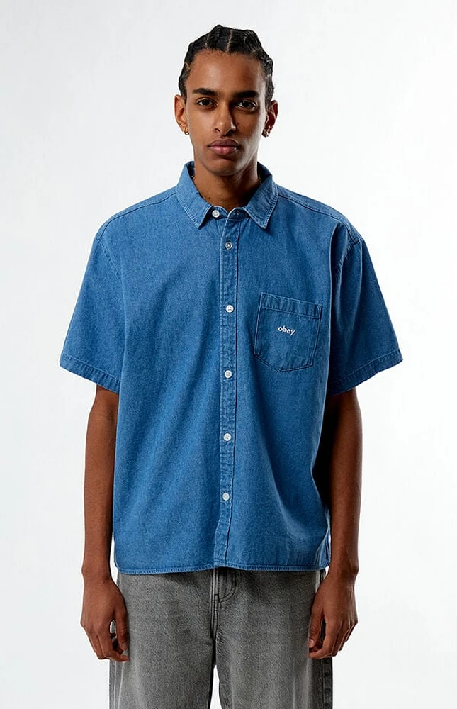 Obey Bigwig Denim Shirt