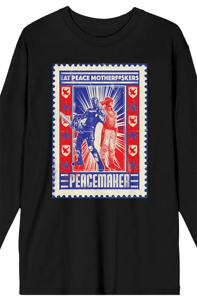 DC Peacemaker Eat Peace Long Sleeve T-Shirt