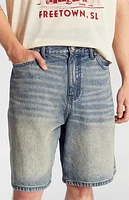Pacsun Medium Indigo Tint Baggy Denim Shorts