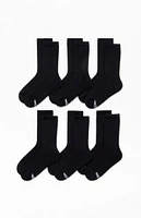 PacSun 6 Pack Basic Crew Socks