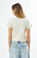 Thrills Minimal Off White Mini T-Shirt