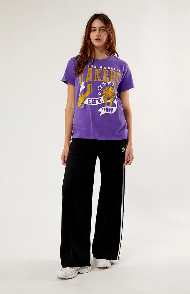 Junk Food Los Angeles Lakers Banner Vintage T-Shirt