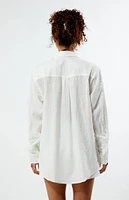 Rhythm Textured Overswim Long Sleeve Shirt