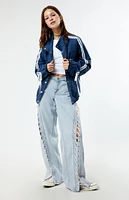 PacSun Navy Track Jacket