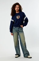 Tommy Jeans Boxy Crest Crew Neck Sweatshirt