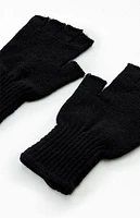 Fingerless Knit Gloves