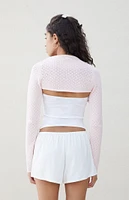 Beverly and Beck Daisy Knit Bolero