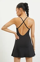 PAC 1980 WHISPER Active Black Delilah Dress