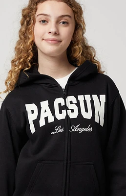 PacSun Kids Black Full Zip Hoodie