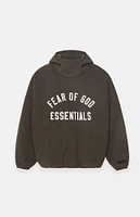 Fear of God Essentials Brown Brushed Yarn Hoodie