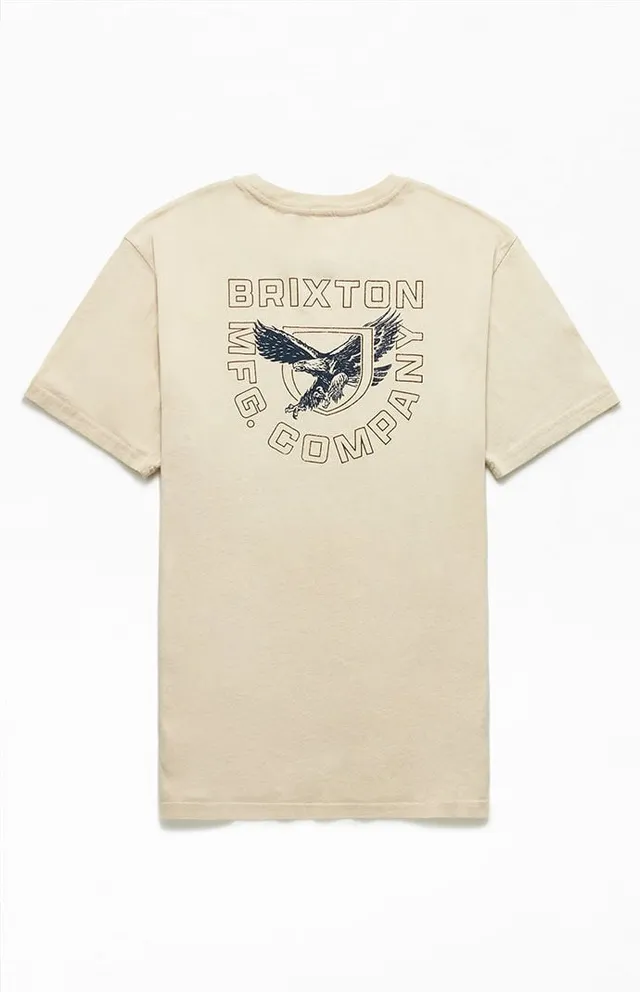 Brixton Nationals Tee Cream at  Women's Clothing store