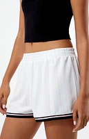 PacSun Striped Jersey Basketball Shorts