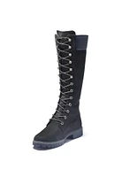 Timberland Women's Black Premium 14inch Lace-Up Waterproof Boots